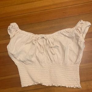 pink smocked brandy top (w name sorry)